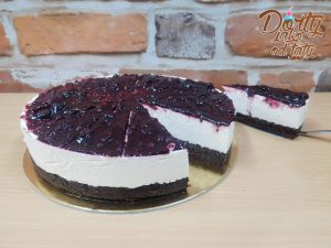 cheesecake lesni plody