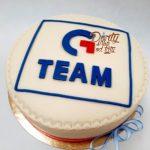 Firemní logo dort g team